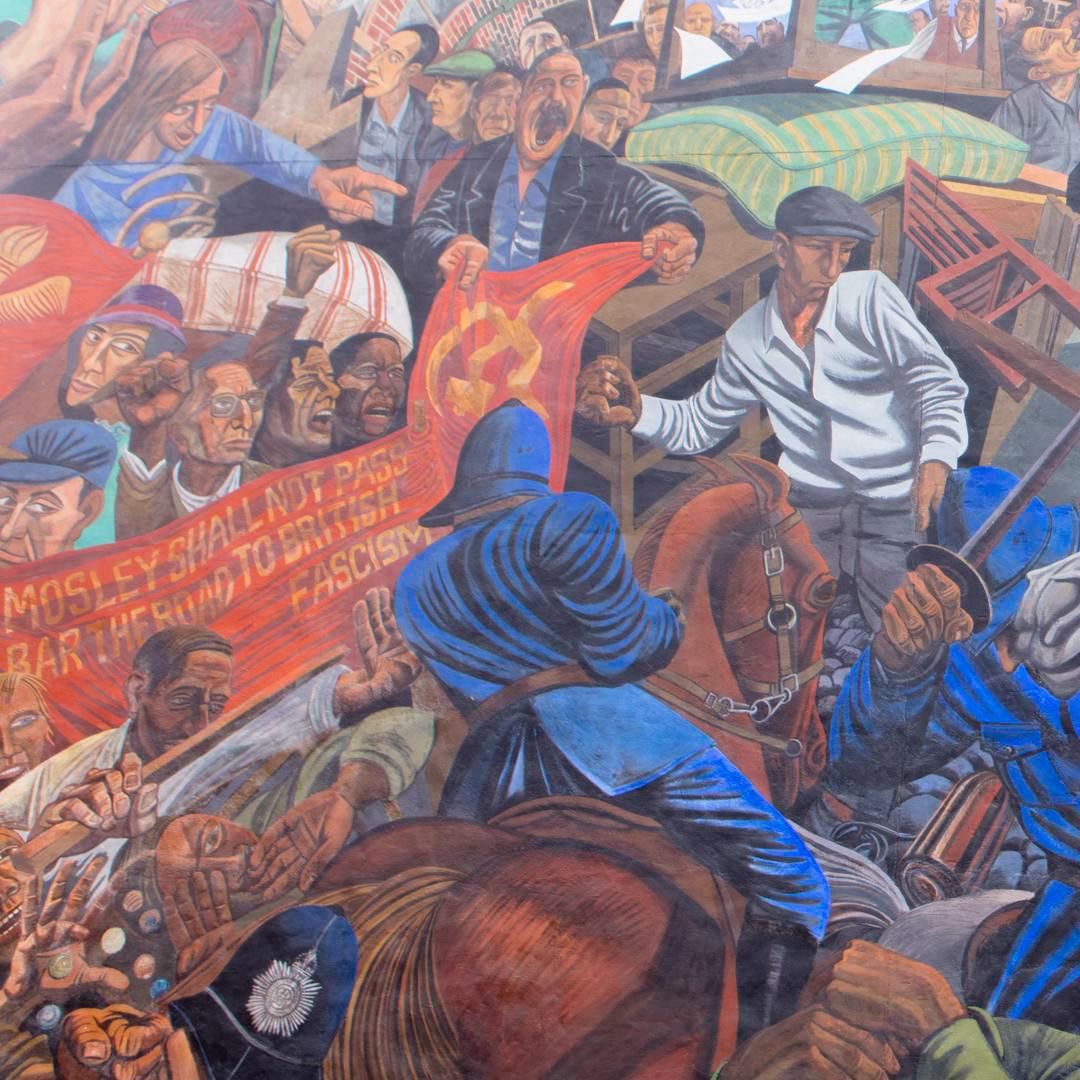 Battle of Cable Street mural